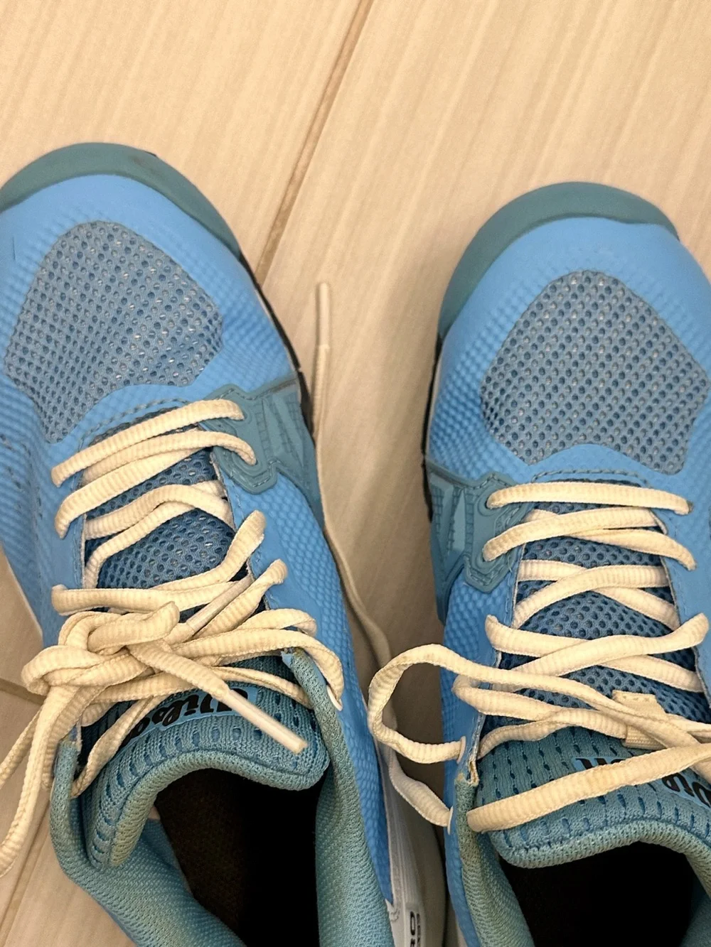 Womens Wilson rush pro court shoes.  No longer made.